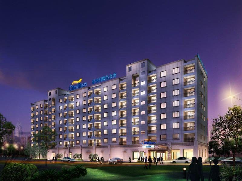 Citadines Biyun Šanghaj Exteriér fotografie